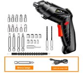 Destornillador Eléctrico Recargable Inalámbrico Powerful With Impacto Herramienta De Perforación Para DIY En El Hogar