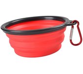 350/1000ML Folding Dog Bowl Silicone Portable Pet Food Feeder Travel Walking Water Bowl For Small Medium Dog Cat Pet Eating Dish