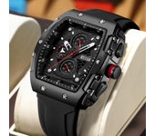 RUIGE Wine Bucket Men's Watch Multi functional Original Stainless Steel Men's Famous Watch Authentic Waterproof Night Glow Trend