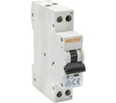 CABLEPELADO Interruptor automático magnetotérmico estrecho EPDPN | Poder de corte 6000A | Normas EN/IEC60898-1 | 6kA | 1P+N | CURVA C | IP20 | 10A