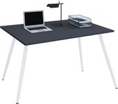 Schreibtisch Computertisch Bürotisch Skandanivischer Retro Look Salia 160x80 cm
