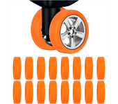 32/4PCS Silicone Wheel Protector Luggage Compartment Wheel Protect Cover Trolley Case Silent Caster Sleeve Suitcase Accessories