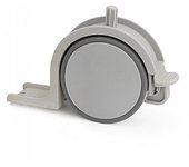 RUEDA NIDO TOSCANA GRIS SP40 CON FRENO PARA EMBUTIR. CON FRENO.