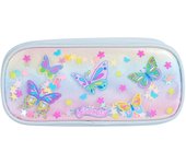 kawaii Cartoon Unicorn Pencil Bag Children Rainbow Butterfly Stationery Storage Box Student Large Capacity Pencil Bag Girl Gifts