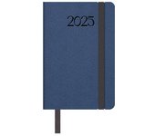 Agenda 2025 manhatan semana vista bolsillo 8,5 x 13 cm color azul dohe 12870 - 25