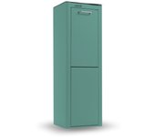 DON HIERRO - Cubo de basura y reciclaje lacado, 2 cubos gran capacidad, CUBEK-