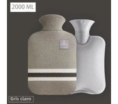 UNTIOR 1L/2L Winter Hot Water Bottle Cloth Cover Hot Water Bag For Hot and Cold Compress Warmer Bed Hand Feet Keep Warm