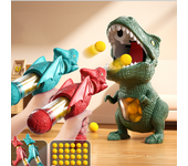 Children's Dinosaur Shooting Tyrannosaurus Ball Soft Bullet Gun Parent Child Interactive Puzzle Kindergarten Toy Without Battery