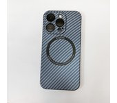 Magsafe Magnetic Wireless Charging Carbon Fiber Texture Phone Case For iPhone 16 Pro Max 14 11 12 13 15 Pro Max Soft TPU Cover