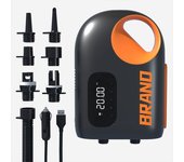 Bomba de aire inteligente de alta potencia, bote de pulso para canoa al aire libre, SUP Paddle, 20PSI, 12V, respaldo de bomba de aire eléctrica de alto voltaje