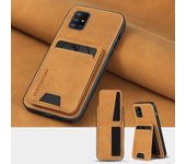 Solid Color Leather Wallet Card Slot Bracket Phone Case For Samsung A55 A54 A53 A52 A52S A51 A71 A35 A15 A16 A06 A05 A34 A32 A14