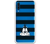 Funda original compatible con Samsung Galaxy A50 - A50s - A30s - Pato Lucas Franjas Negras