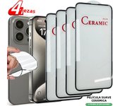 4Pcs HD Ceramic Film For IPhone 15 14 13 12 11 Pro Max Mini XS XR 7 8 Plus Screen Protector For IPhone 15 Pro Max Not Glass Film