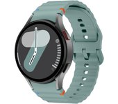 Sport Band for Samsung Galaxy watch 7/FE/4/5/6 classic/5 Pro 40 44mm No Gaps correa bracelet silicone belt Galaxy watch 7 straps