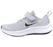 Nike STAR RUNNER 3 Deportivas Planas Niño Gris