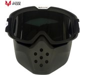 Dustproof Motocross Glasses Ski Outdoor Sports Motorcycle Detachable Modular Mask Goggles For Motorcycle Shark Helmet Moto Casco