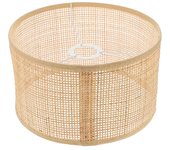 Wicker Shade Rattan Chandelier Shade Woven Ceiling Light Covers Clip on Light Bulb Shade for Table Wall Ceiling Floor Lamp