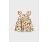 Moda infantil niña MAYORAL 1.923 056 VESTIDO PUNTO BAMBULA ZANAHORIA 35426 25V