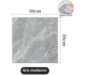 10/30/50PCS Thickened Self-adhesive Decor Wall Sticker Marble Tile Floor Sticker PVC Waterproof Toilet Kitchen Home Floor