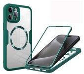 360 Full Protection Screen Protection Clear Case For Samsung Galaxy S24 S23 Ultra S22 Plus S21FE S23FE Car Mount Magnetic Cover
