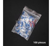 100PCS/lot 3mm LED Diode F3 Assorted Kit ibuw White Green Red Blue Yellow Orange Pink Purple Warm White DIY Light Emitting Diode
