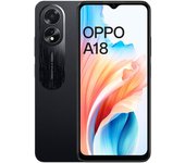 OPPO A18 4G 128GB+4GB RAM PANTALLA 6.56'' HD+ CÁMARA TRASERA DUAL 8MP / FRONTAL 5MP / ANDROID / WIFI 3 / BLUETOOTH 5.3 / BATERÍA 5.000 MAH CONECTOR MICROUSB / SMARTPHONE TELÉFONO MÓVIL LIBRE
