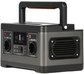 Flashfish P63 Estación de Energía Portátil kit supervivencia 72 horas, bateria externa de 520Wh/140400mAh Generador de luz Electrico Inverter Solar Portatil para Camping, Viajes , salida de CA de 500W, 5 salidas DC, 4 salidas USB grupo electrogeno