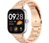 Metal Bands For Redmi Watch 4 Strap Stainless Steel Bracelet For Xiaomi Mi Band 8 9 pro Watchband Replaceable Business Correa