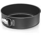 CABLEPELADO Molde para horno redondo Clip-Clap desmontable 24 cm Negro