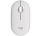 RATON LOGITECH PEBBLE MOUSE M350S BLANCO BLUETOOTH