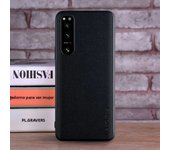 Textile Leather Case for Sony Xperia 1 IV 5 IV 10 IV soft TPU with back hard PC material protection cover