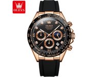 OLEVS Luxury Men Watch Quartz Man Watches Waterproof Luminous Top Brand Watch for Men Date Chronograph Sport Wristwatch