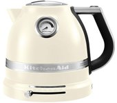 KitchenAid Hervidor de Agua Eléctrico con Control de Temperatura - Chaleira Eléctrica de 1,5L - Artisan - Jarra Calentar con Filtro Antical - 2400W