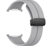 Magnetic Folding Buckle Band for Samsung Galaxy Watch Ultra 47mm Silicone Strap for Galaxy Watch 7 Ultra Watchband Bracelet