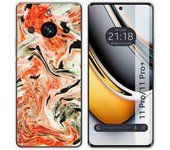 Funda Silicona para Realme 11 Pro / 11 Pro+ Plus 5G diseño Mármol 12 Dibujos