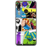 Tumundosmartphone Funda Gel Tpu para Huawei P Smart 2019 / Honor 10 Lite diseño Comic Dibujos