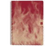 Escolofi - CUADERNO ESPIRAL DIN-A4 RECICLADO FSC 80 HOJAS 80G. CUADRÍCULA 5X5. 4 ELEMENTS - FIRE ESCOLOFI 130100200 130100200