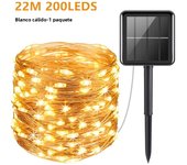 Solar Light Outdoor Waterproof 50/100/200/300 LED Lamp String For Holiday Christmas Party Fairy Lights Garden Garland