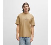 HUGO Camiseta de Algodón Beige 50509991-269 , para Hombre