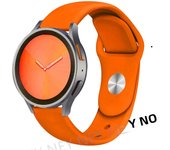20mm Band For Samsung Galaxy Watch 4/5/6 44mm 40mm 5 Pro 45mm Silicone Bracelet correa Galaxy Watch 6 classic 47mm 43mm strap