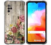 Funda Silicona para Ulefone Armor 12 5G diseño Madera 08 Dibujos