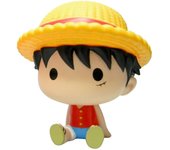 Figura hucha plastoy one piece luffy chibi