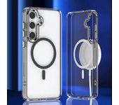 Transparent Shockproof Case for Samsung Galaxy S24 23 22 Ultra Plus FE A54 A34 A14 A25 A24 A13 A15 A05 S Lens Frame Clear Cover