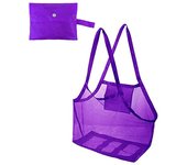 Children Sand Away Protable Mesh Bag Kids Toys Storage Bags Swimming Large Beach Bag for Towels Women Cosmetic Makeup Bag сумка