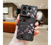 Flower Grass Mushroom Pattern Case For Xiaomi 13 Lite 14 13T Poco M6 X6 X5 F5 Pro Redmi Note 13 12 Pro Plus 5G 12S 11 13C Cover
