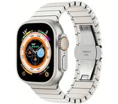 Correa de Acero para Apple Watch 49mm 46mm 45mm 44mm 42mm 41mm 40mm 38mm iWatch Series 10 9 8 7 6 5 4 3 2 1 SE Ultra 2 Pulsera Luxury para Reloj Apple