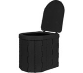 Inodoros portátiles para acampar, inodoros portátiles para adultos, inodoros portátiles para adultos, inodoros portátiles impermeables plegables, adecuados para acampar, automóviles, cubos, viajes, al aire libre, senderismo, viajes, remo, playa, tiendas d