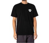 Camiseta de Manga Corta Carhartt WIP Heart Bandana para hombre en color negro