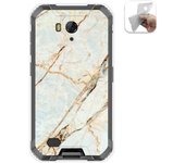 Tumundosmartphone Funda Gel Tpu para Ulefone Armor X6 diseño Mármol 13 Dibujos