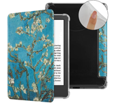 For Kindle Paperwhite 2024 7 Inch (12th Generation) Auto Wake/Sleep Colorsoft Case Shockproof Wear Resistant SA568B Shell TPU